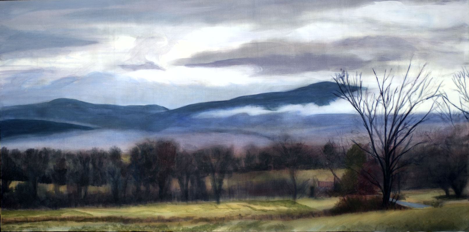 Evening Mist, Williamstown by Edward Cating